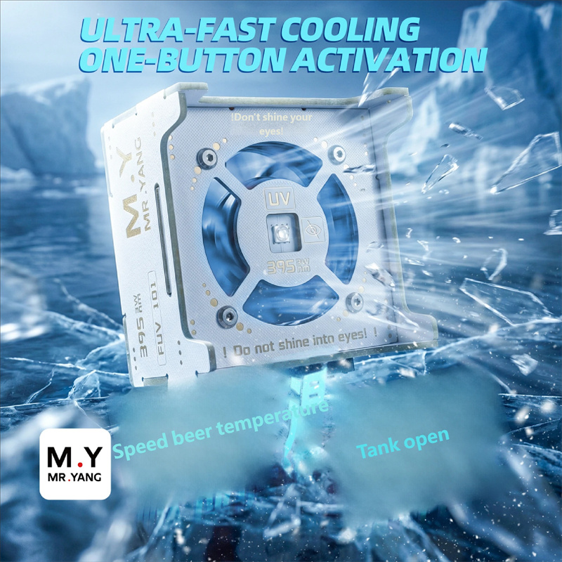 Enclosure 3D Printer - YCS Mr.Yang FUV101 Aushärtungs-Kühlventilator Geräuscharm Hochgeschwindigkeit