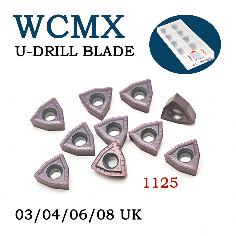 Nozzle Tungsten - 10 Stück hochwertige U-Bohrklinge WCMX 030208