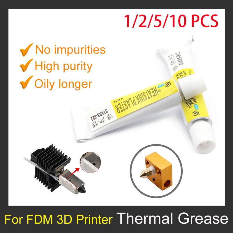 Fdm Printer - Wärmeleitpaste für FDM 3D-Drucker, Extruder, Getriebefett,