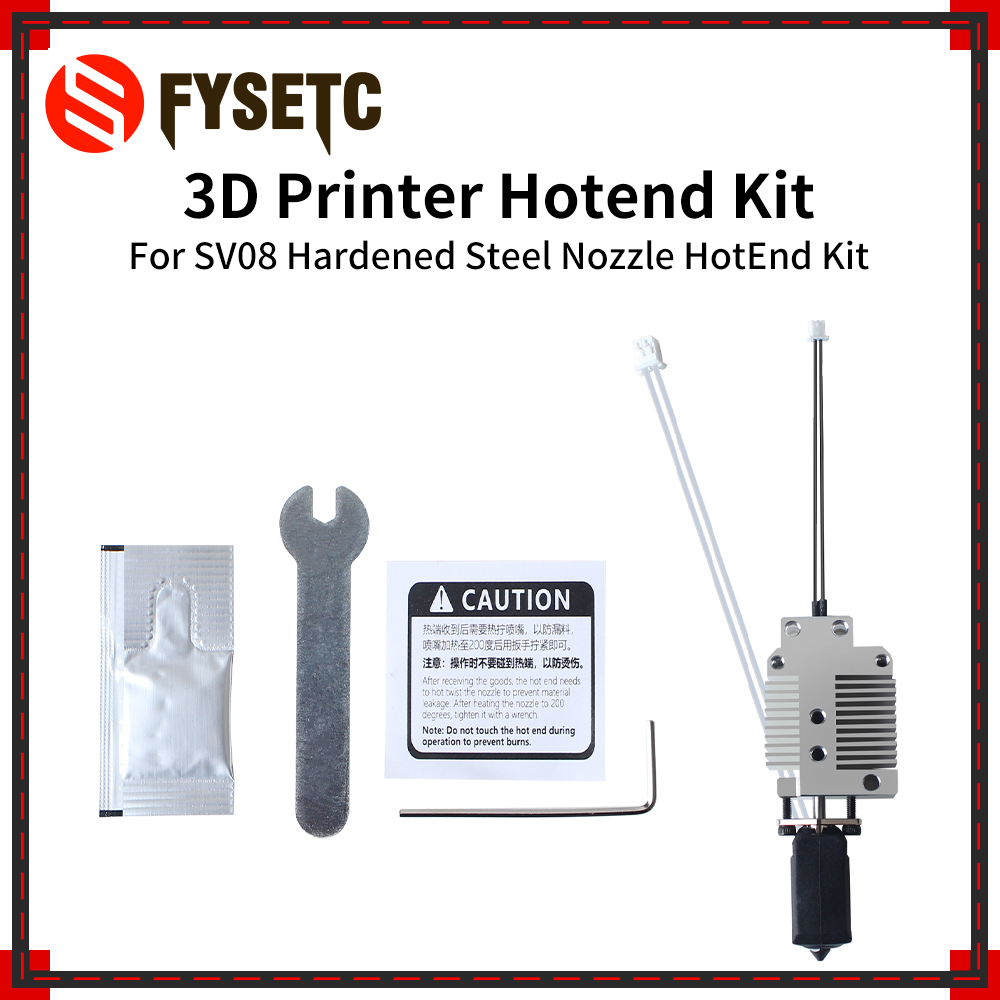 Hotend 0.4Mm - Für SV08 verbessertes Düsen-HotEnd-Kit aus gehärtetem