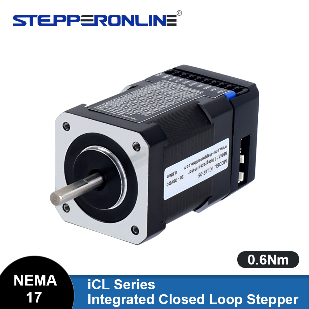 Closed Loop Stepper Motor Nema 17 - STEPPERONLINE iCL-Serie NEMA 17 integrierter Schrittmotor