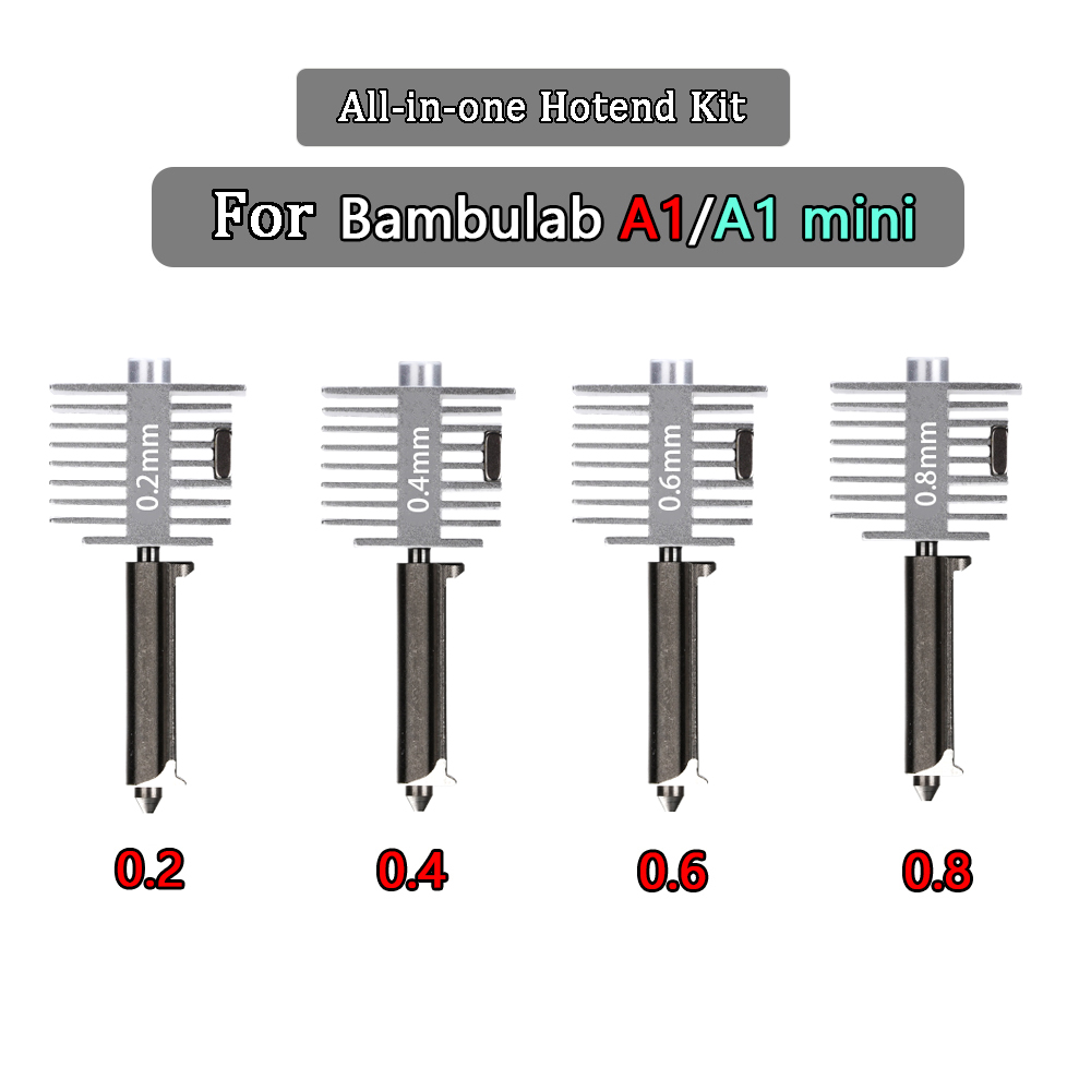 Hotend 0.4Mm - Verbessertes Hotend-Kit für Bamb Lab A1/A1