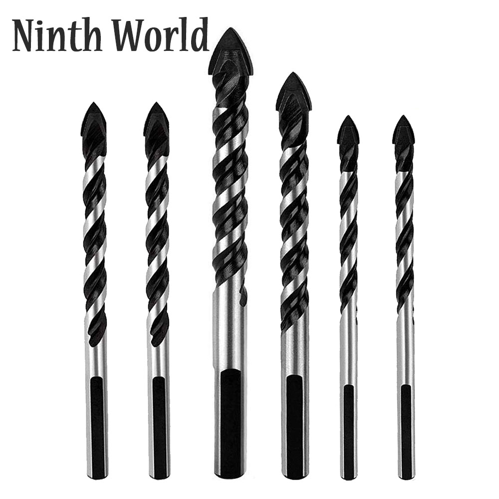 Nozzle Tungsten - 6-teiliges Multi-Bohrer-Set für Keramikfliesen für Fliesen,