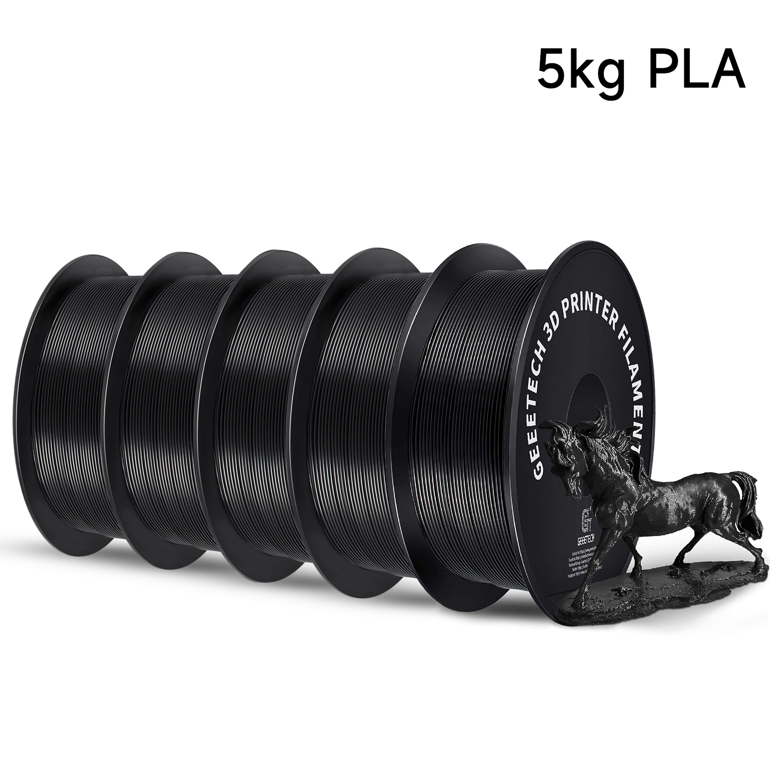 Fdm Printer - Geeetech 5Kg Standard PLA Filament 1,75mm