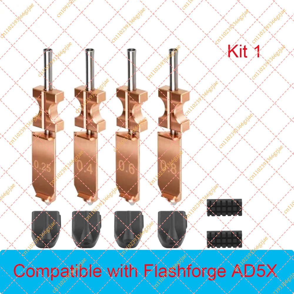 Hotend 0.4Mm - 0,25mm 0,4mm 0,6mm 0,7mm Hotend-Düsen-Set für