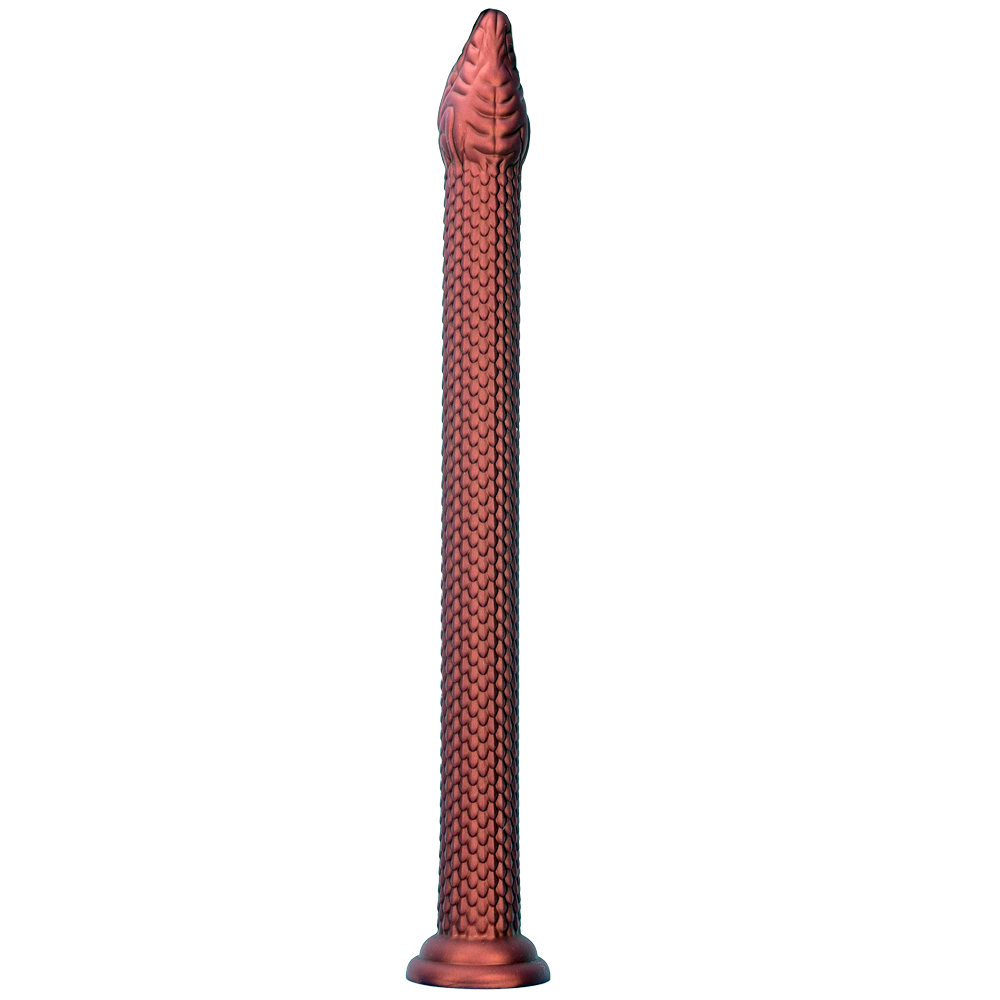 Cobra Extruder - 3 Größen Superlanger schlangenförmiger Analplug, Schlangenmonster-Penis-Buttplug,