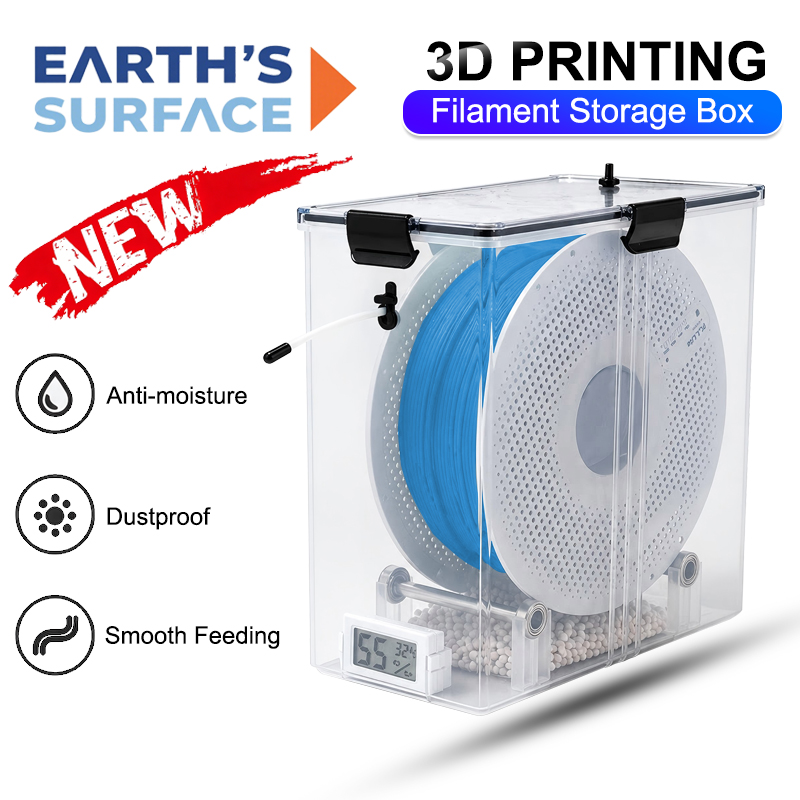 Enclosure 3D Printer - Universelle 3D-Drucker Filament-Trockenbox mit Heißlufttrocknung, Feuchtigkeitsresistenter