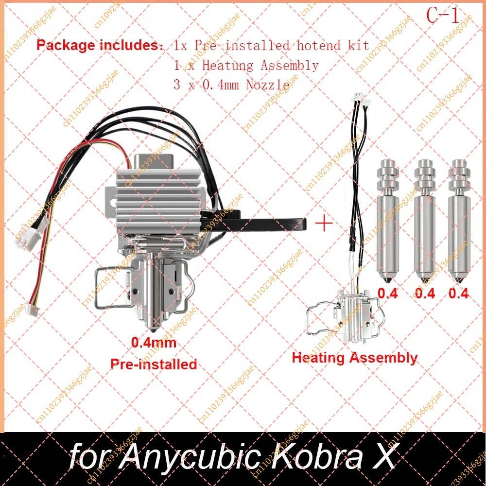 0,4mm Vormontiertes Hotend-Kit – Hotend 0.4Mm Bewertung und Preis