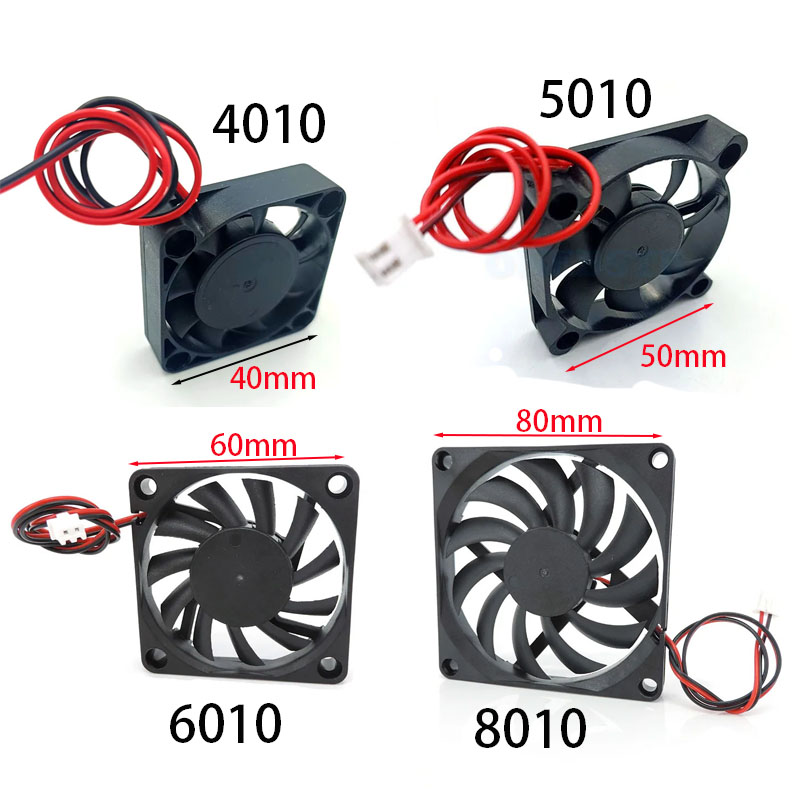 5 V 12 V 24 V Lüfter 4010 5010 – Extruder Bewertung und Preis