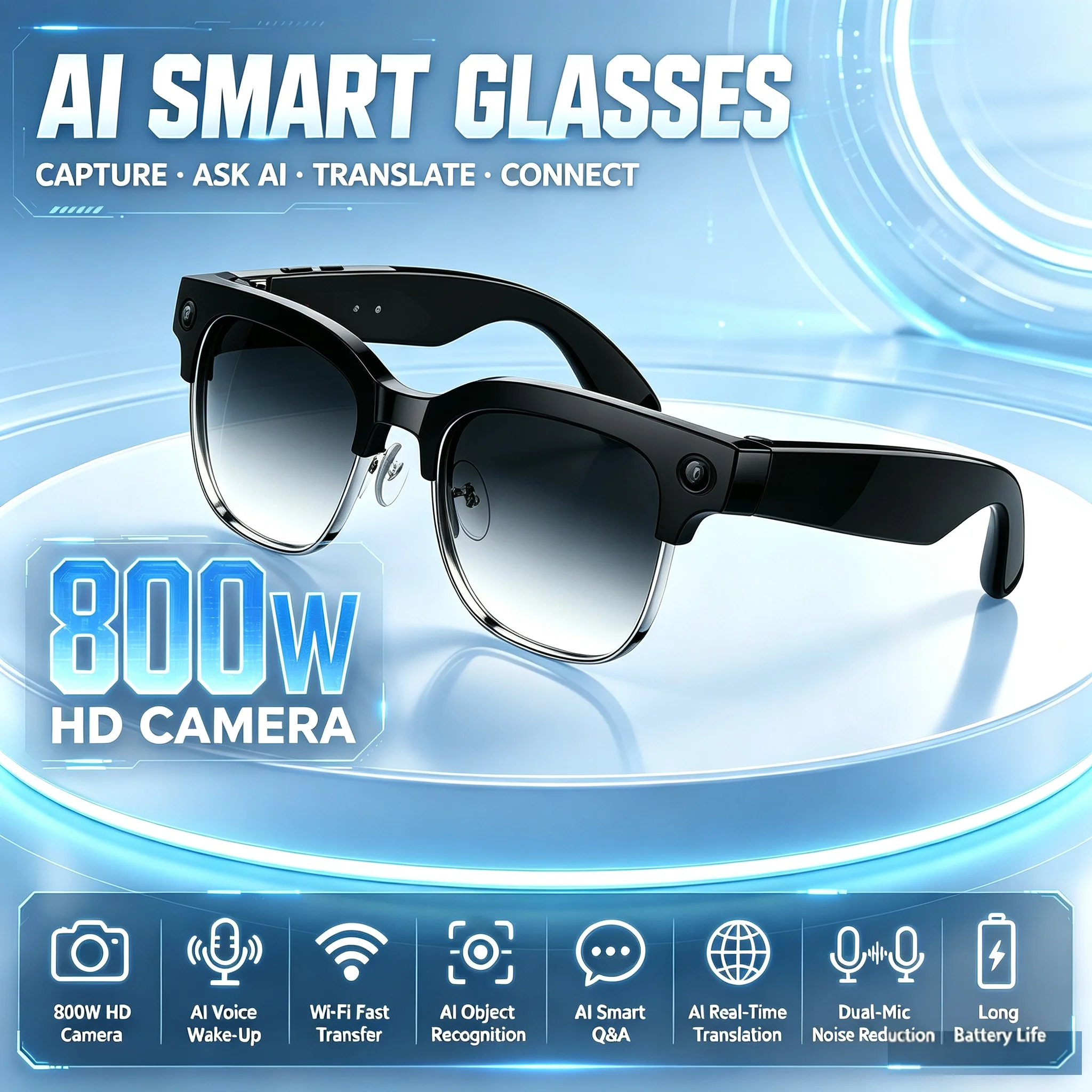 KI-Smart-Brille mit Sprachakti – Bltouch Bewertung und Preis