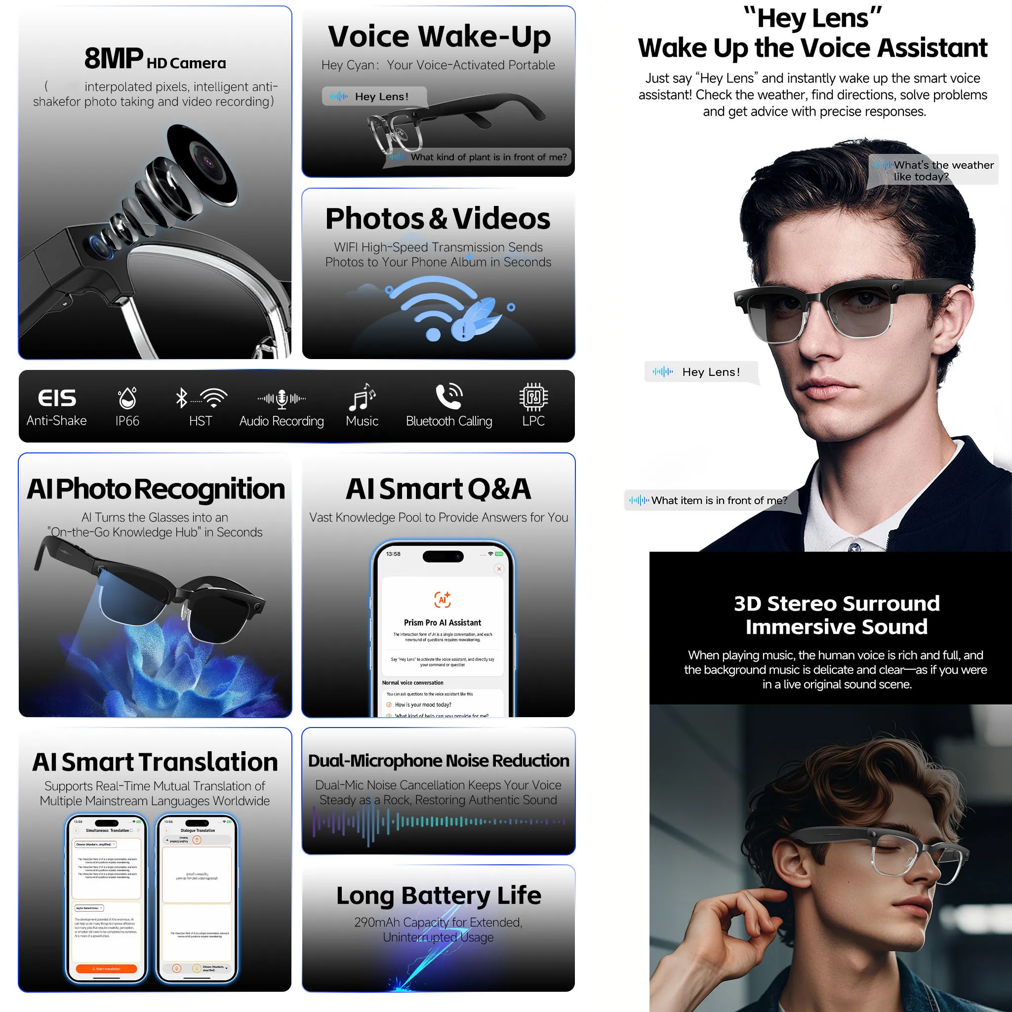 KI-Smart-Brille mit Sprachakti – Bltouch Bewertung und Preis