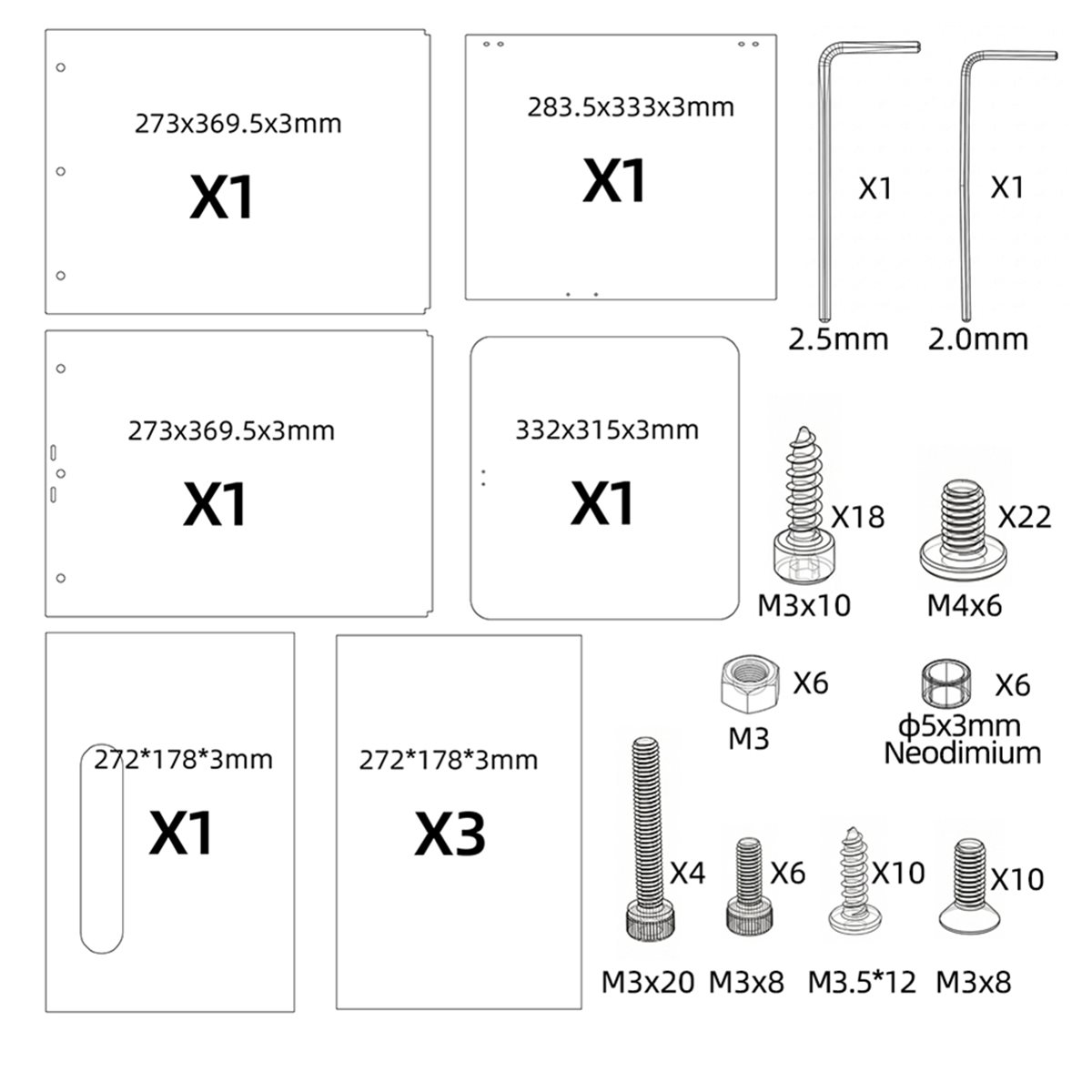 [VALUE PACK] Für Adventurer AD – Enclosure 3D Printer Bewertung und Preis