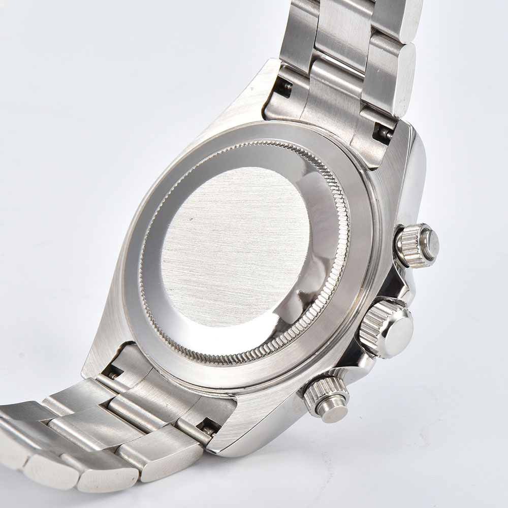 39mm Silberne Uhr mit VK63 Uhr – Glass Bed Bewertung und Preis
