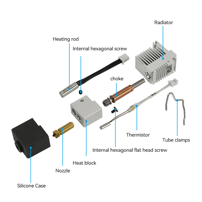 Für anycubic kobra 3 hotend ki – Hotend 0.4Mm Bewertung und Preis