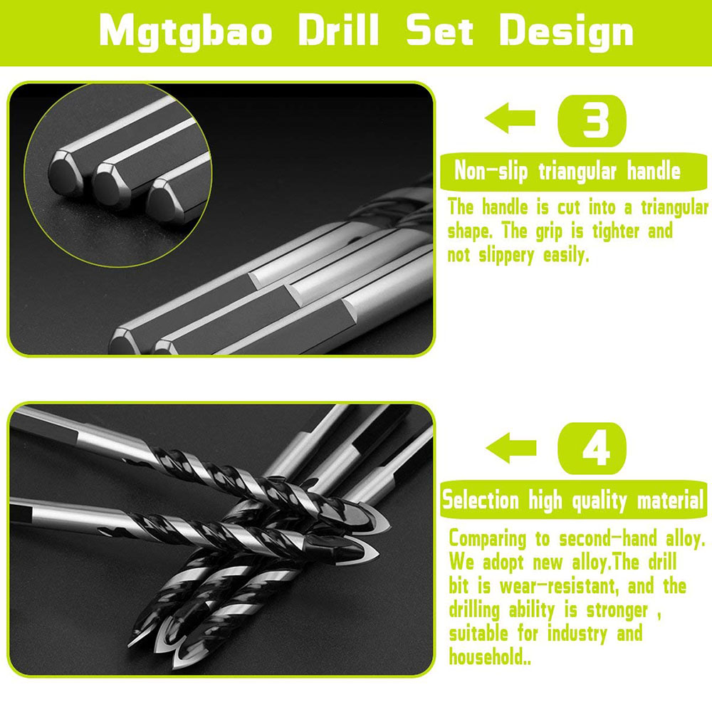 6-teiliges Multi-Bohrer-Set fü – Nozzle Tungsten Bewertung und Preis