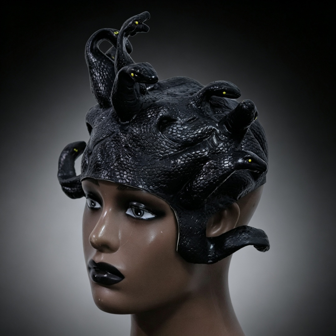 Medusa-Latex-Perückenmaske, Ho – Cobra Extruder Bewertung und Preis