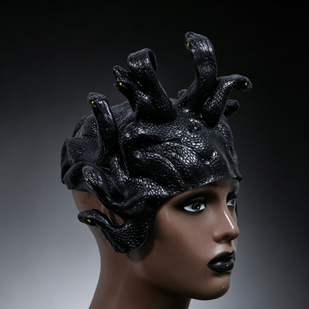 Medusa-Latex-Perückenmaske, Ho – Cobra Extruder Bewertung und Preis