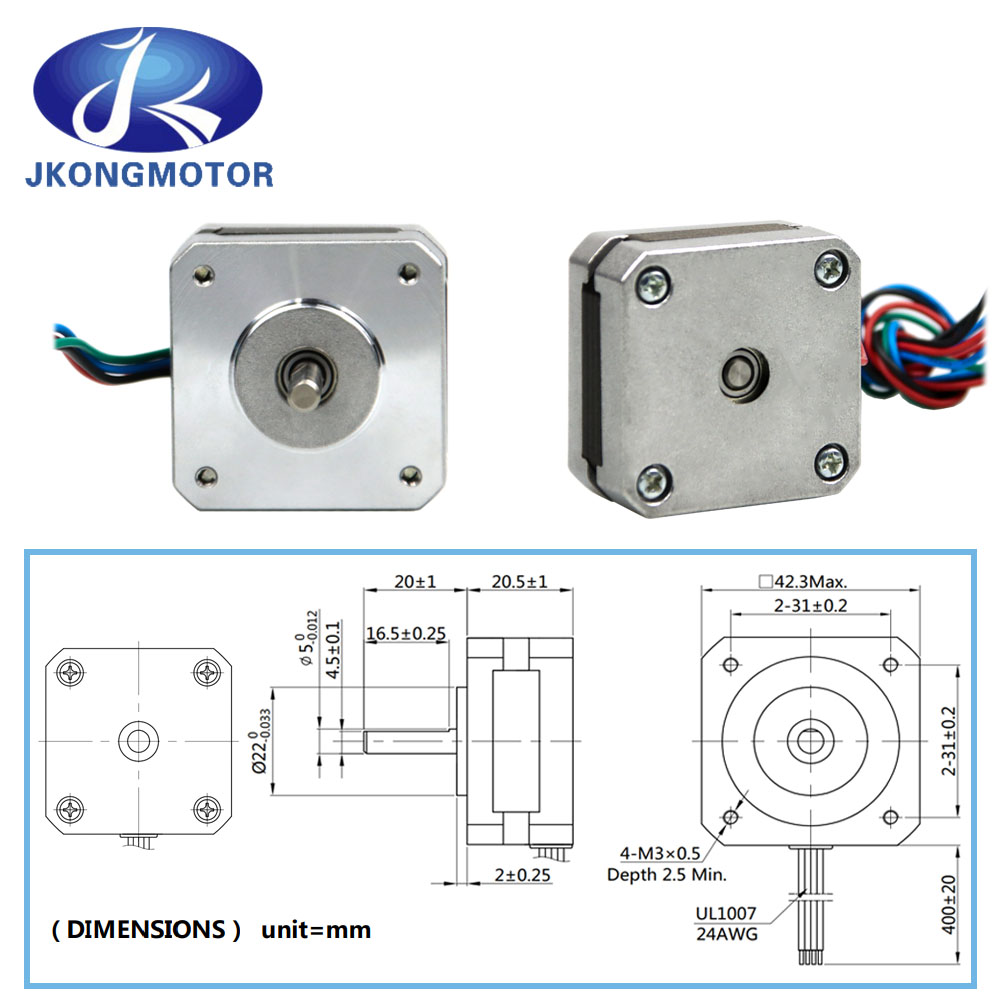 Jkongmotor Nema 17 Schrittmoto – Closed Loop Stepper Motor Nema 17 Bewertung und Preis