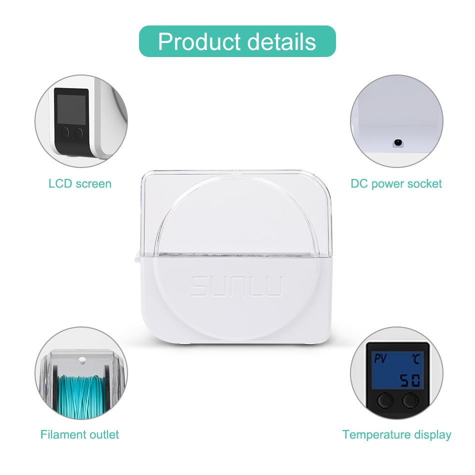 SUNLU Filament-Trockner S1 Plu – Enclosure 3D Printer Bewertung und Preis