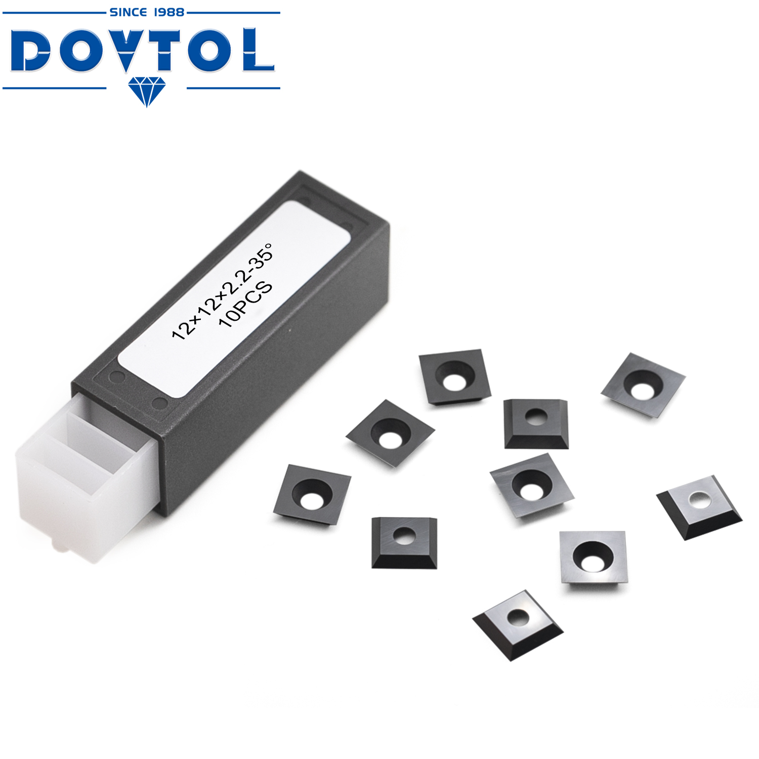 12 x 12 x 2,2 mm quadratische  – Nozzle Tungsten Bewertung und Preis