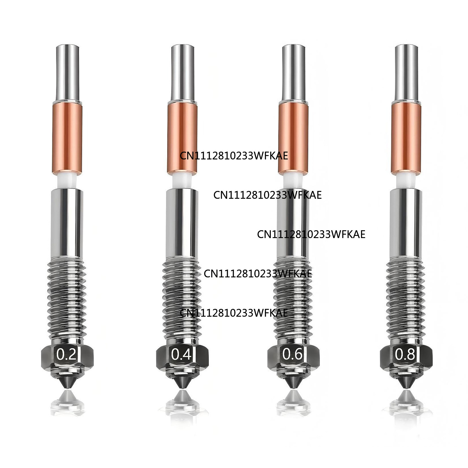 Q2 integrierte Düse, Ganzmetal – Printer Nozzle Bewertung und Preis